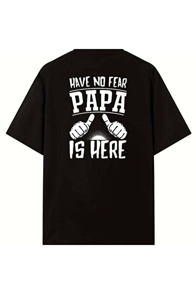 1001 Line Fearless Dad here. Large size 180g pure cotton men's crew neck T-sh...