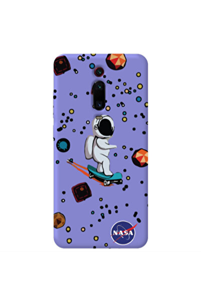 Other Xiaomi Mi 9T Pro Astronaut with skateboard Purple Colored Silicone TPU ...