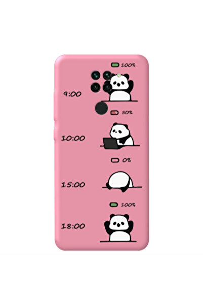 Other Xiaomi Redmi Note 9 My situation at work Pink Colored Silicone TPU Θήκη
