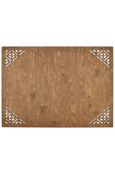 hermia Σουπλά Corpat (Σετ 4 τεμαχίων) 790PYN1106 33x45εκ. Καρυδιά