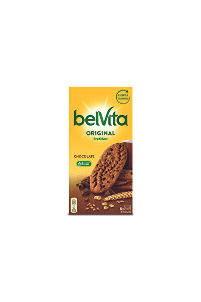 Belvita Biscuiti din cereale cu cacao si bucati de ciocolata, 300g