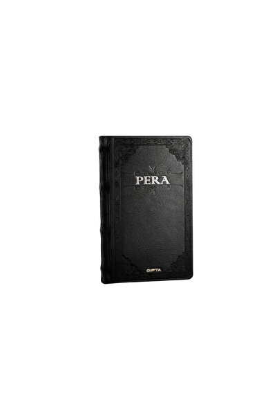 Gıpta Pera Defter Çizgisiz 13X21 - Siyah