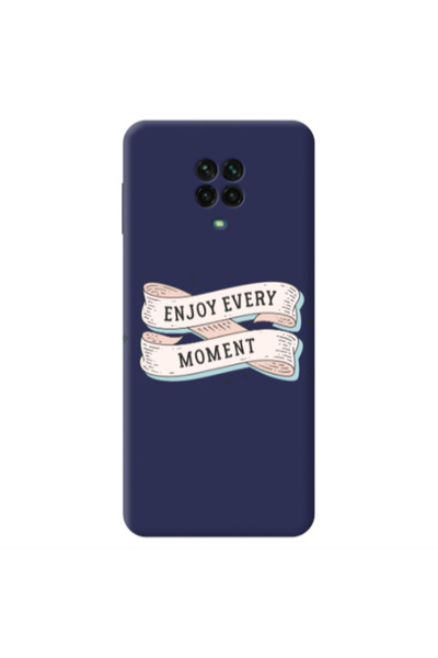 Other Xiaomi Redmi Note 9 Pro Enjoy Every Moment 2 Dark blue Colored Silicone...