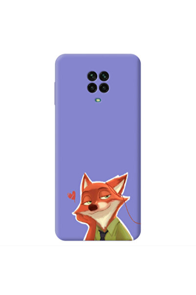 Other Xiaomi Redmi Note 9 Pro Valentines 15 Purple Colored Silicone TPU Θήκη