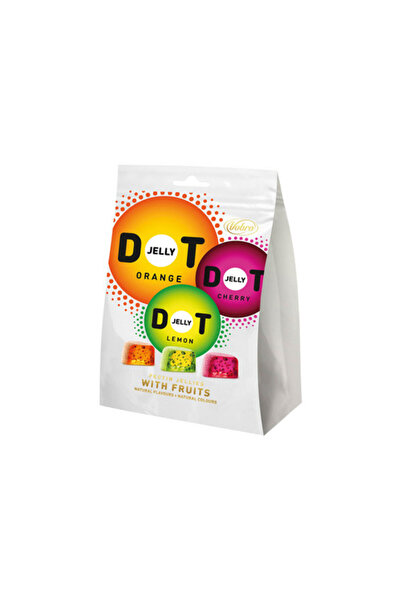 Vobro Jeleuri cu fructe, set 200g, aroma cirese, portocale, lamaie, multicolor