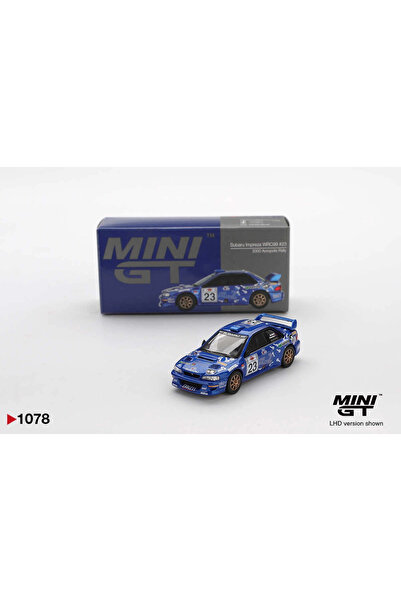 mini gt MGT01078 1/64 Subaru Impreza WRC99 #23 2000 Acropolis Rally