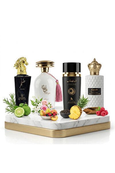 Ayelet Set de 4 Parfumuri Orientale 100 ML (2 x Femei + 2 x Bărbați) - Tahir ...