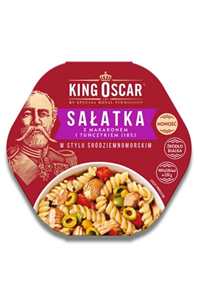 King Oscar Salata cu ton in stil mediteranean, King Oscar, 220g, continut rid...