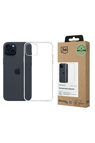3MK Husă transparentă ClearCase TPU pentru iPhone 15 Plus