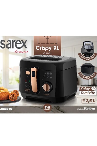 Sarex SR-7100 Crispy XL Air Fryer
