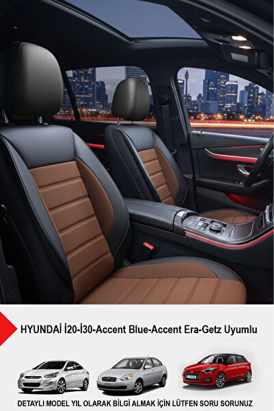 GM-DESIGN Speed Series Pique Fabric Car Seat Cover - (Hyundai İ20-İ30-Accent-...