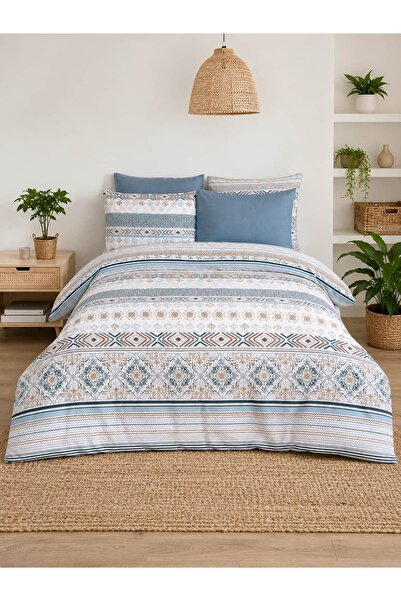 Newsevinç Ev Tekstili Single Patterned Duvet Cover Sets 160X240 cm