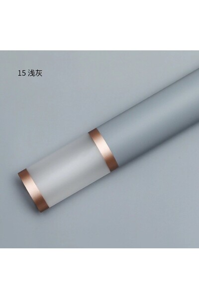 OEM Double Edge Plastic Cellophane Gray 56x56 cm