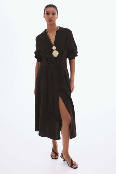 H&M Tie-belt dress