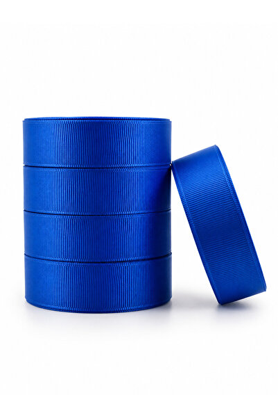 OEM Set de 5 Benzi Grosgrain Albastru 2,5 cm
