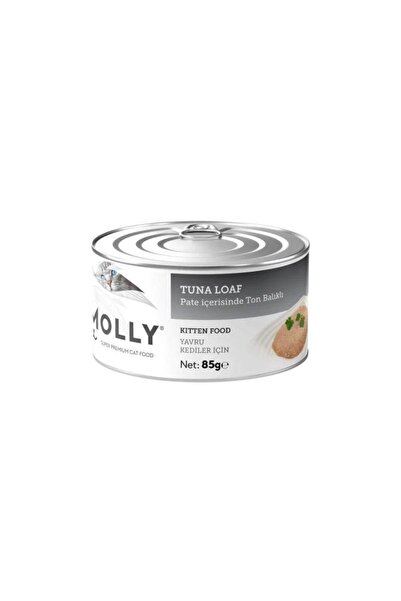 Molly Pate Ton Balıklı Tahılsız Yavru Kedi Konservesi 85 gr