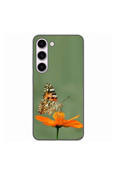 OEM Husa compatibila cu Samsung Galaxy S23 Silicon Gel Tpu Model Fluture