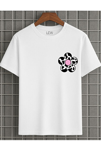 lovver Floral Printed Premium Quality 100% Cotton Breathable T-Shirt