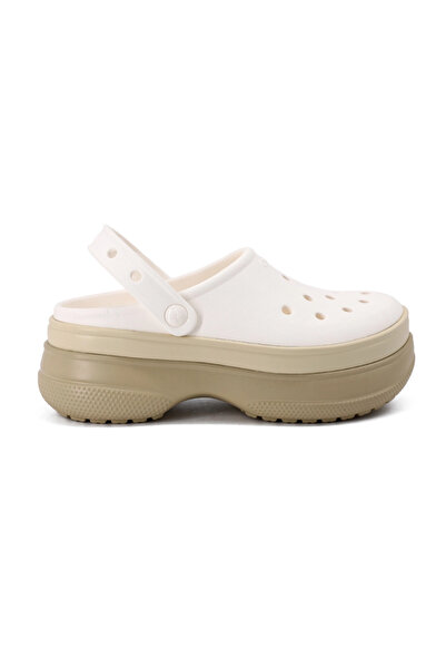 Crocs Classic Stacked Clog 211355-0Wv Women's Slippers White Juststep