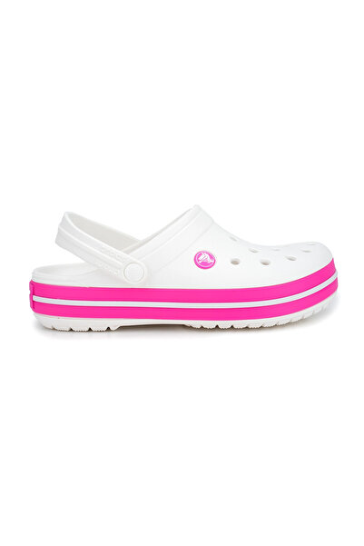 Crocs Crocband Clog 207006-6WU Παιδικές Παντόφλες Λευκές Juststep