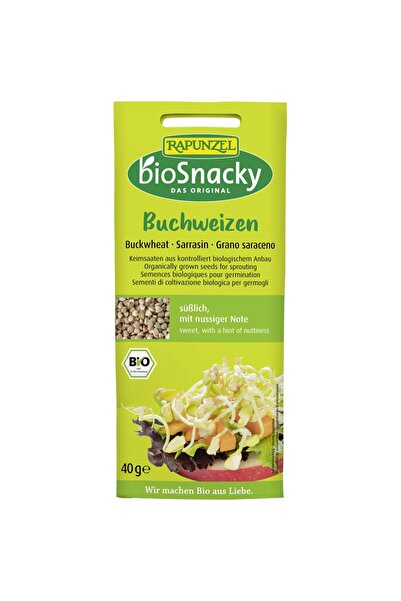 BioSnacky Rapunzel Seminte de hrisca pentru germinat,
