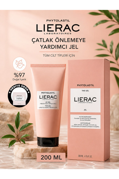 Lierac Phytolastil Gel 200 ml – Regenerating and Firming Gel for Body Stretch...