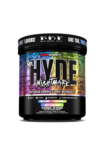 ProSupps Mr. Hyde Nightmare Dual Tub Sweet Candy/Sour Candy Total 40 serving