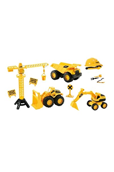 OEM Set de vehicule de construcții cu accesorii și cască