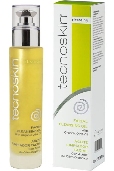 TECNOSKIN Cleansing Facial Cleansing Oil with Organic Olive Oil Λάδι Προσώπου...