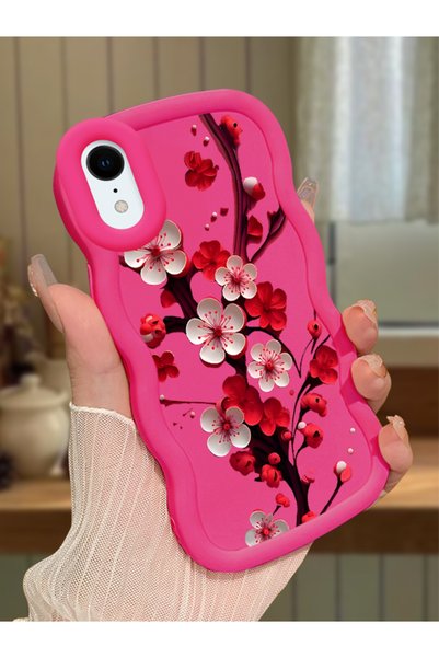 Hontinga حافظة متوافقة مع هاتف iPhone XR، حافظة حماية للكاميرا من السيليكون ا...