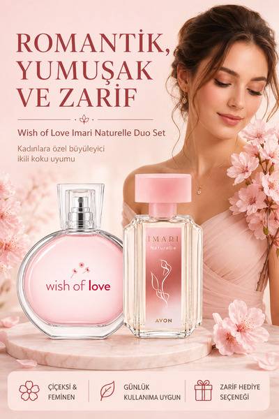 AVON Wish of Love Imari Naturelle Duo Set