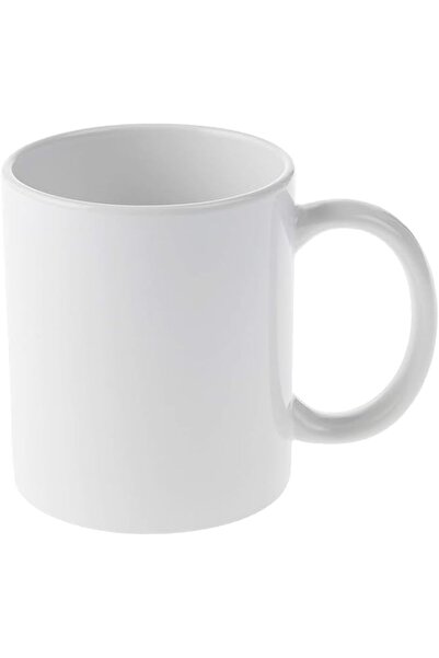 HXD Zoomlion White Sublimation Blank Ceramic Mug 11oz (Pack of 12) – Custom C...