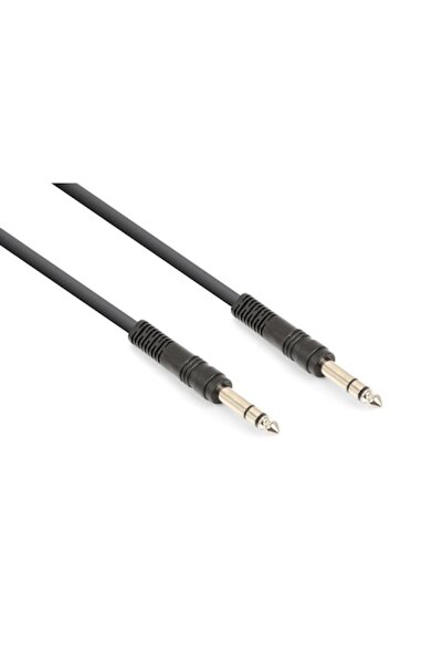 VONYX Cablu, Mufă stereo 6.3mm tată - Mufă stereo 6.3mm tată, 1.5m