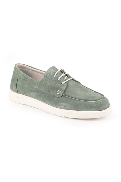 Libero Women's Suede Casual Shoes Moccasin Stitched Lightweight Eva Sole Flex...
