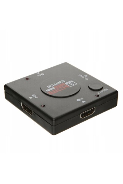 PAWONIK Comutator, 3x HDMI, Splitter, Full HD, negru