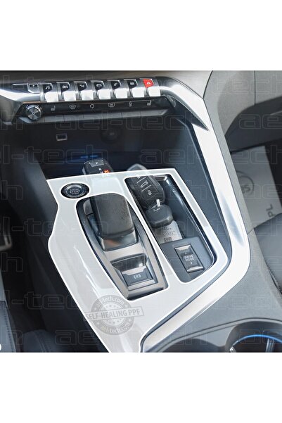 Oroel Peugeot 3008 Gt Piano Black Joystick Gear Shift Center Console Compatib...