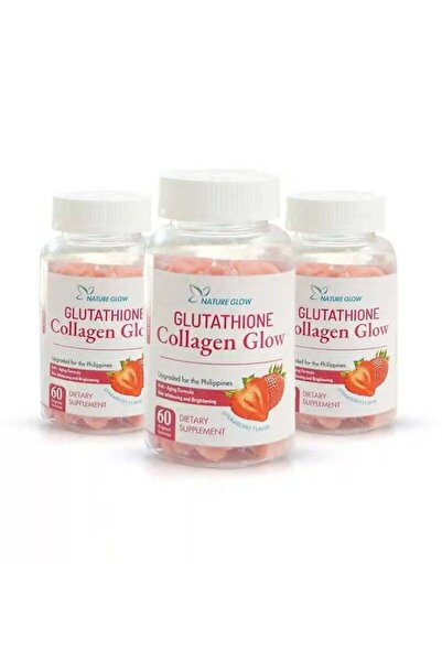 Top Choice Nature Glow Glutathione Collagen Glow Gummies Strawberry 60 Gummie...