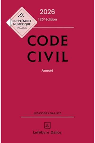 Harper Collins Code Civil 2026 Annote. 125E Ed.