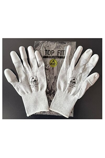 OEM Antistatic Esd Gloves Fingertip Pu Coated XL Size