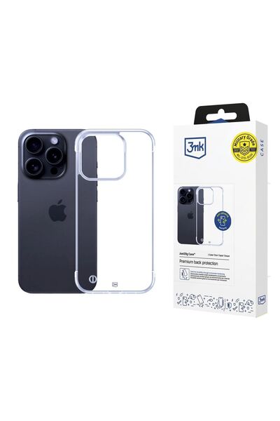 3MK Husă transparentă Just20g pentru iPhone 15 Pro Max