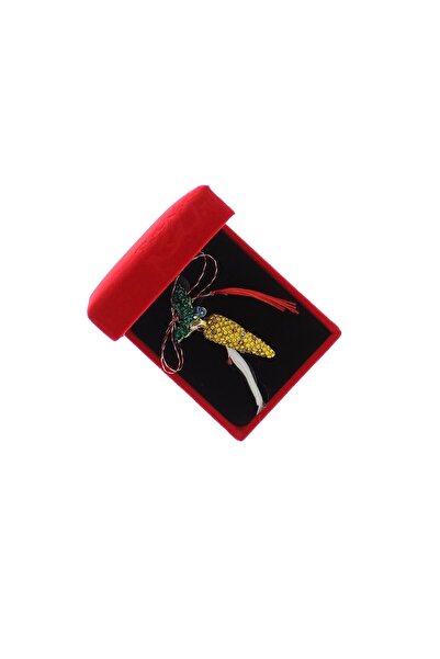 ButicCochet Accesoriu pentru femei, Broșă, metal, Buticcochet, 6x1.5 cm, mode...