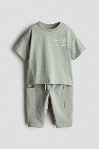 H&M 2 Parçalı Pamuklu Set