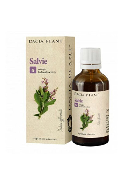 Dacia Plant Tinctura Salvie Dacia Plant, 50ml