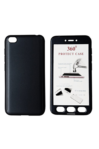 POWERTECH Θήκη Body 360° με Tempered Glass για Xiaomi Redmi Go, μαύρη
