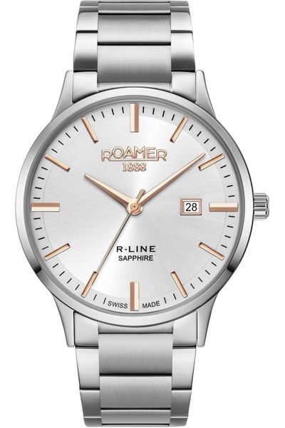 Roamer ceas bărbătesc 718833 41 15 70 — clasic din oțel inoxidabil