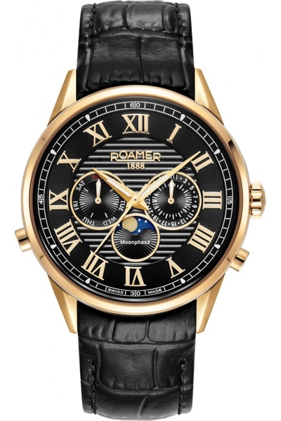Roamer ceas bărbătesc 513821 48 85 05 — negru clasic