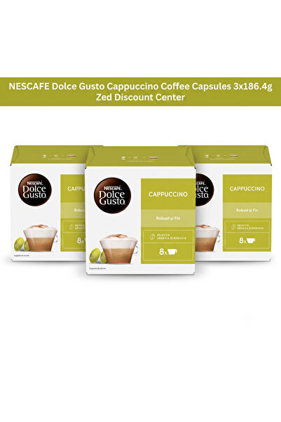 NESCAFÉ Capsule de cafea NESCAFE Dolce Gusto Cappuccino 3x186.4g