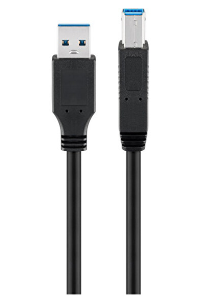 goobay καλώδιο USB 3.0 93655, 5 Gbit/s, 1.8m, μαύρο