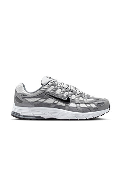 Nike P-6000 Retro Koşu Stili Günlük Spor Ayakkabı Beyaz / Siyah / Gri