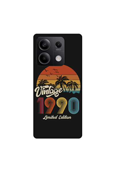 Other Xiaomi Redmi Note 13 5G Vintage Black Colored Silicone TPU Θήκη